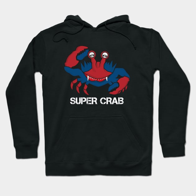 super crab Hoodie by irfandesign